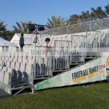 Grandstand seating selecting different