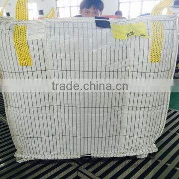 1.5 ton UN conductive fibc jumbo bags packing for dangerous goods