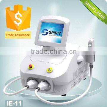 Good Quality 2 in 1 SHR and ND YAG laser machine Movable Screen aft shr hair removal laser painless 10HZ