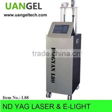 Freckles Removal BEST E-light+nd Yag Laser Cleaning Machine With Price Brown Age Spots Removal