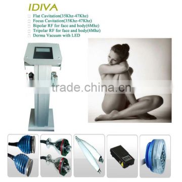 vacuum derma rolling ultrasonic cavitation cellulite reduction RF skin lifting beauty equipment