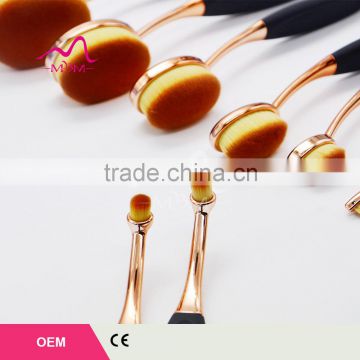 2017 Professional popular makeup brushes with high quality synthetic hair