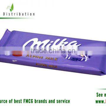 MILKA 100g Alpine Milk Chocolate FMCG