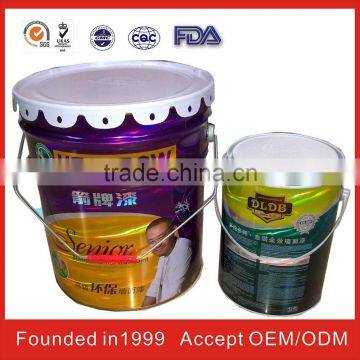 chemical round open top tin can with ISO9001 FDA & SGS