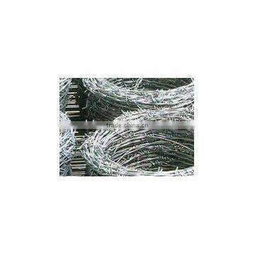 High quality 14*14gauge hot dipped galvanized/electric galvanized barbed wire direct price