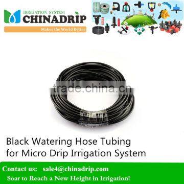 Drip irrigation 1/4" Size Black Watering Hose Tubing