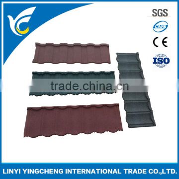 stone coated steel roofing tile