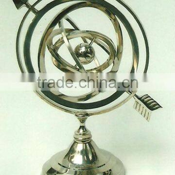 Wholesale of 10.5" Armillary Sphere Brass Globe Nautical