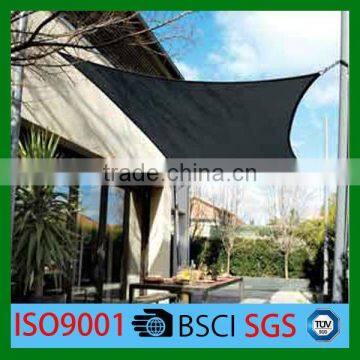 plastic outdoor hdpe + UV privacy garden waterproof sun shade sail