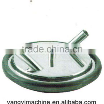 silicone can cover for trolley milking machine