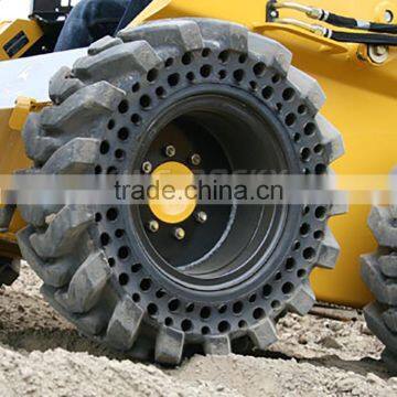 31*6*10 Solid Skid Steer Tire 10-16.5 Rim 100.2 Kgs photo-5