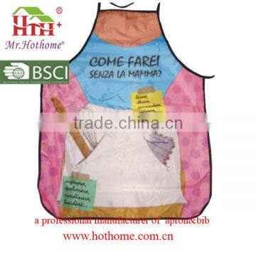 Popular 100% Polyester Sublimation Printing Apron Made in China photo-3