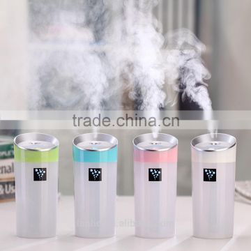 New 300ML Ultrasonic Humidifier Cup Shape Mini Air Humidifier USB Charging Aroma Essential Oil Diffuser Aromatherapy Mist Maker