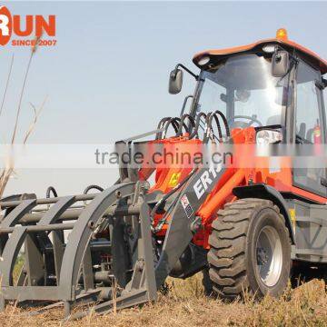 1.5 Ton Construction Machinery Small Wheel Loader With Mixer Bucket/ 4 in 1 Bucket photo-2