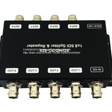 Coutstand SD/HD/3G-SDI распределительный усилитель 1 на 8 и ретранслятор