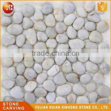 Colored Smooth Decoration Pebble Tile Wholesaler photo-2