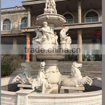New Design Hand Carved Large Outdoor Water Fountain photo-2