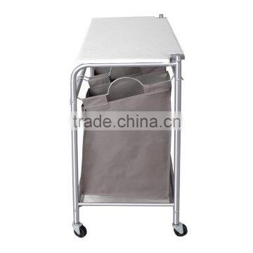 Vivinature 3 Bag Laundry Sorter With Folding Table photo-6