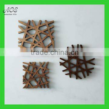 Custom Engraved Wooden Trivet Wooden Hot Pad Wooden Kitchen Hot Pads