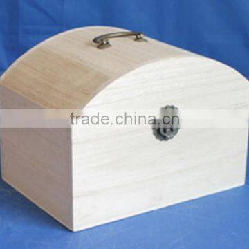 Handmade Feature Lightweight Wood Box With Handle Wooden Christmas Gift Box Wholesale photo-2