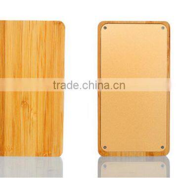 Wood/Bamboo Wireless Power Bank, Wireless Charger in Power Bank for Smartphone 4000 - 8000 Mah photo-5