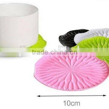 Anti-Slip Round Lotus Leaf Cup Mats Coasters