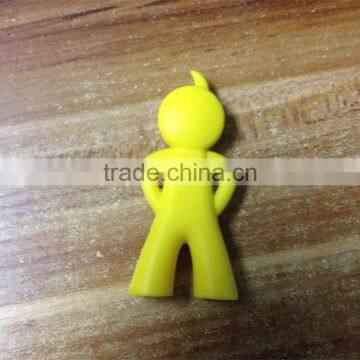 2105 Hot Sale Food Grade Cartoon Boy Design Silicone Chopstic Holders for Kids