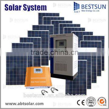 BESTSUN BFS-4000W Latest Design Competitive Price Complete Set Solar Panel System