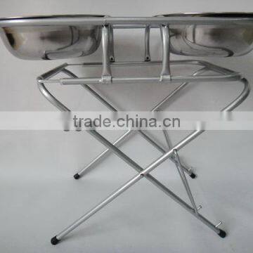 RH-3738 Stainless Steel Three Stage Adjustable Pet Feeder photo-2