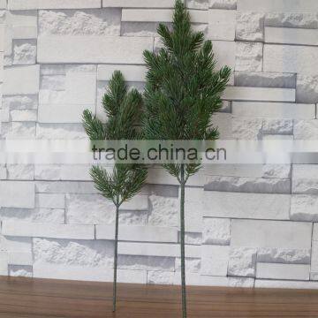 Plastic White Pine Tree Branch Flocked photo-2