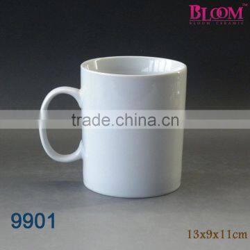 Customized logo blank porcelain coffee cup