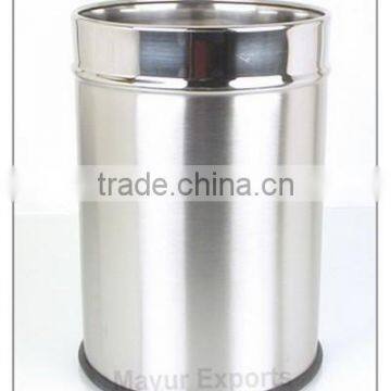 Stainless Steel Trash Bin