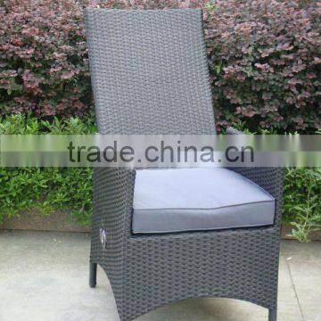 Outdoor high back rattan chairs