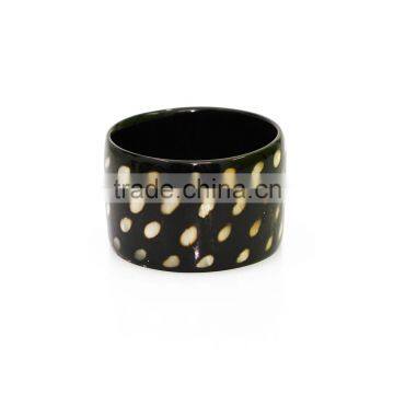 Buffalo Horn Bracelet, Lacquered Fisnishing photo-5