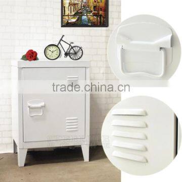 Classic Bedroom Furniture Metal Nightstands Hotel Bedside Table Bedside Stand With Drawer photo-6