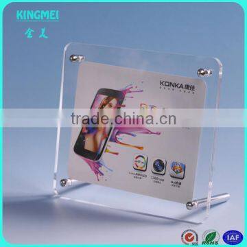 Love Heart-shaped Clear Acrylic Photo Frame,mini Acrylic Photo Picture Frame ,acrylic Frame photo-3