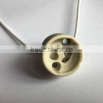 Plastic Rear Cover Porcelain GU10 Lamp Holder photo-6