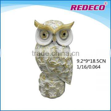 2017 factory resin animal sculpture owl decoration