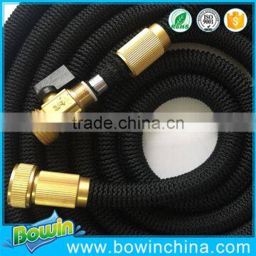 2016 hot sale newest webbing expandable garden hose as seen on tv with metal clamp