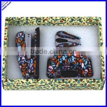 Fashion Design 4pcs Floral Office Stapler Gift Set photo-3