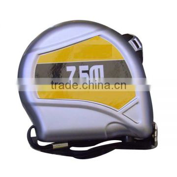 Chromed Plastic Case Measuring Tape