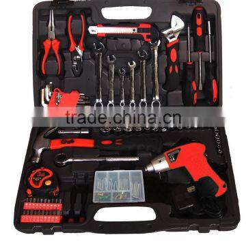 108pcs hand tool set with trolley Cr-V Carbon Steel-high quality