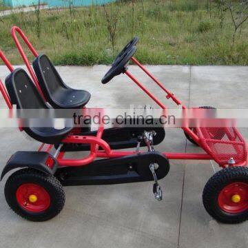 Dual Person Pedal Go-kart,two Seat Pedal go Kart