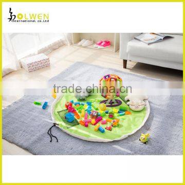 High Quality Multifunctional Children Play Mat Portable Folding Toy Storage Bag