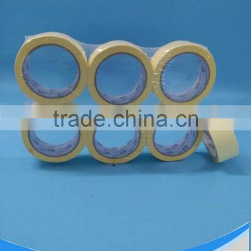 good quality high temperature resistant yellow masking adhesive tape with Custom design