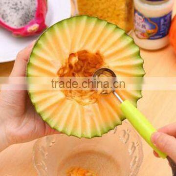 2 in 1 Dual Head Fruit Knife Dig Ball Scoop Spoon Carving Ice Cream Melon Baller photo-4