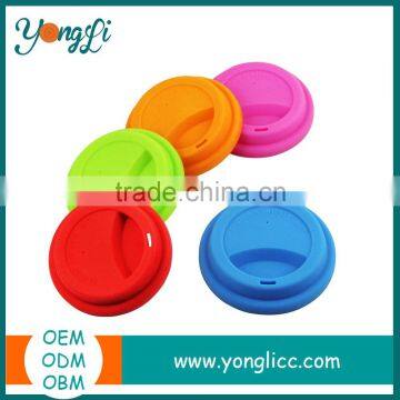 BPA Free Ceramic Coffee Tumbler Mug With Lid 5-Piece Silicone Lid and Sleeve for Cup photo-2