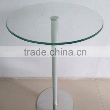 Glass Table Bar Dining Table Banquet Glass Top Bar Table photo-6