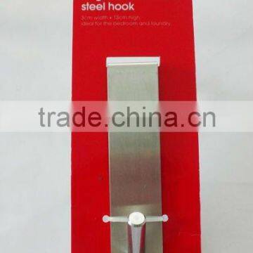 single over the door steel hook