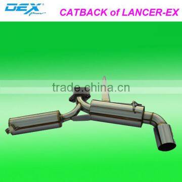 Exhaust Catback of Mitsubishi Lancer Stainless Steel 304 photo-2